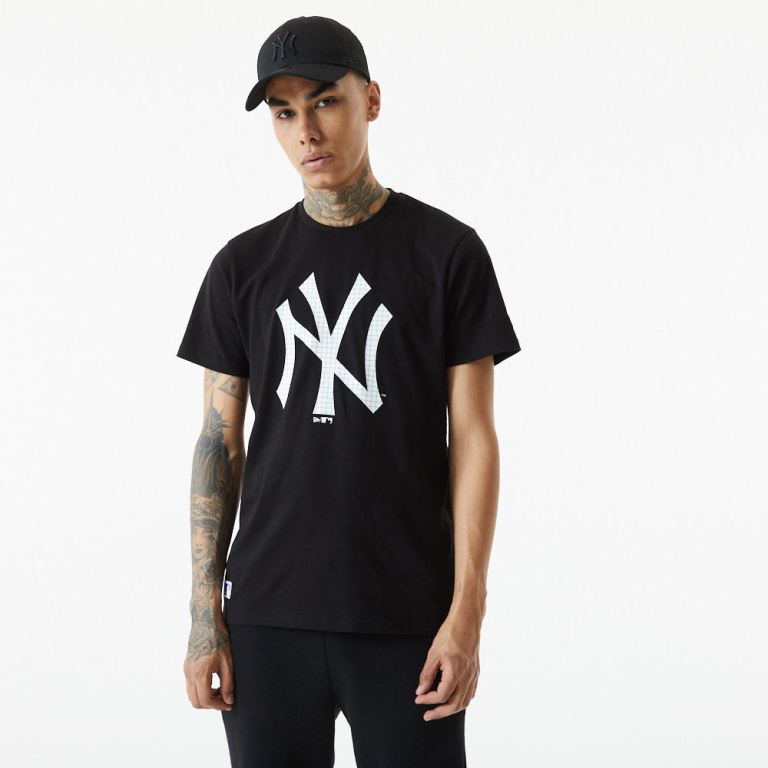 Ropa New Era Mlb Negros - New York Yankees Team Logo 15987VLGZ